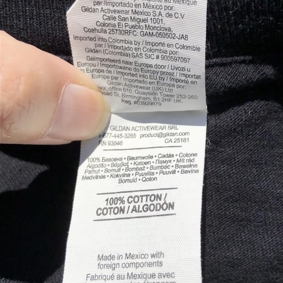 Apple Computer Classic Logo Design Black T Shirt Mens L Gildan Mac Macintosh - Picture 9 of 10